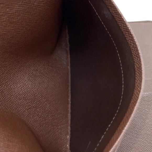 Louis Vuitton Damier Ebene Porte Tresor Wallet W/Box Dust Bag - Picture 5 of 16